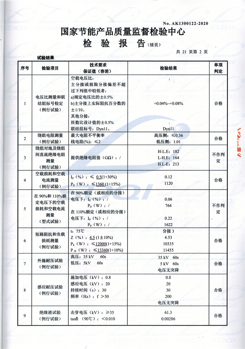 高低压试验报告-S11-1250闵行闵行闵行油浸式变压器-2.jpg